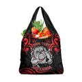 Personalised Aotearoa Bulldog Grocery Bag NZ Maori Tattoo
