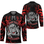 Aotearoa Bulldog Hockey Jersey NZ Maori Tattoo - Aussie Hoodie