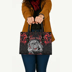 Personalised Aotearoa Bulldog Leather Bag NZ Maori Tattoo - Aussie Hoodie