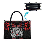 Personalised Aotearoa Bulldog Leather Bag NZ Maori Tattoo - Aussie Hoodie