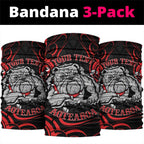 Personalised Aotearoa Bulldog Neck Gaiter NZ Maori Tattoo - Aussie Hoodie