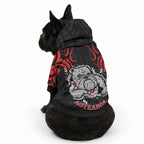 Personalised Aotearoa Bulldog Pet Hoodie NZ Maori Tattoo