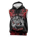 Aotearoa Bulldog Sleeveless Hoodie NZ Maori Tattoo - Aussie Hoodie