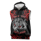 Aotearoa Bulldog Sleeveless Zip Hoodie NZ Maori Tattoo LT14