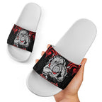 Personalised Aotearoa Bulldog Slide Sandals NZ Maori Tattoo - Aussie Hoodie
