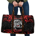 Personalised Aotearoa Bulldog Travel Bag NZ Maori Tattoo - Aussie Hoodie