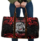 Personalised Aotearoa Bulldog Travel Bag NZ Maori Tattoo - Aussie Hoodie