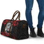 Personalised Aotearoa Bulldog Travel Bag NZ Maori Tattoo - Aussie Hoodie