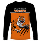 wests-tigers-rugby-long-sleeve-shirt-orange-simple-style