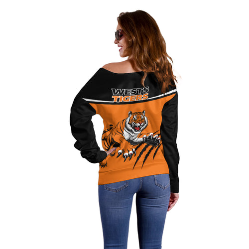 wests-tigers-rugby-off-shoulder-sweater-orange-simple-style