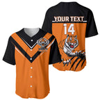 personalised-wests-tigers-rugby-baseball-jersey-orange-simple-style