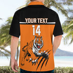 personalised-wests-tigers-rugby-hawaiian-shirt-orange-simple-style