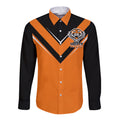 personalised-wests-tigers-rugby-long-sleeve-button-shirt-orange-simple-style