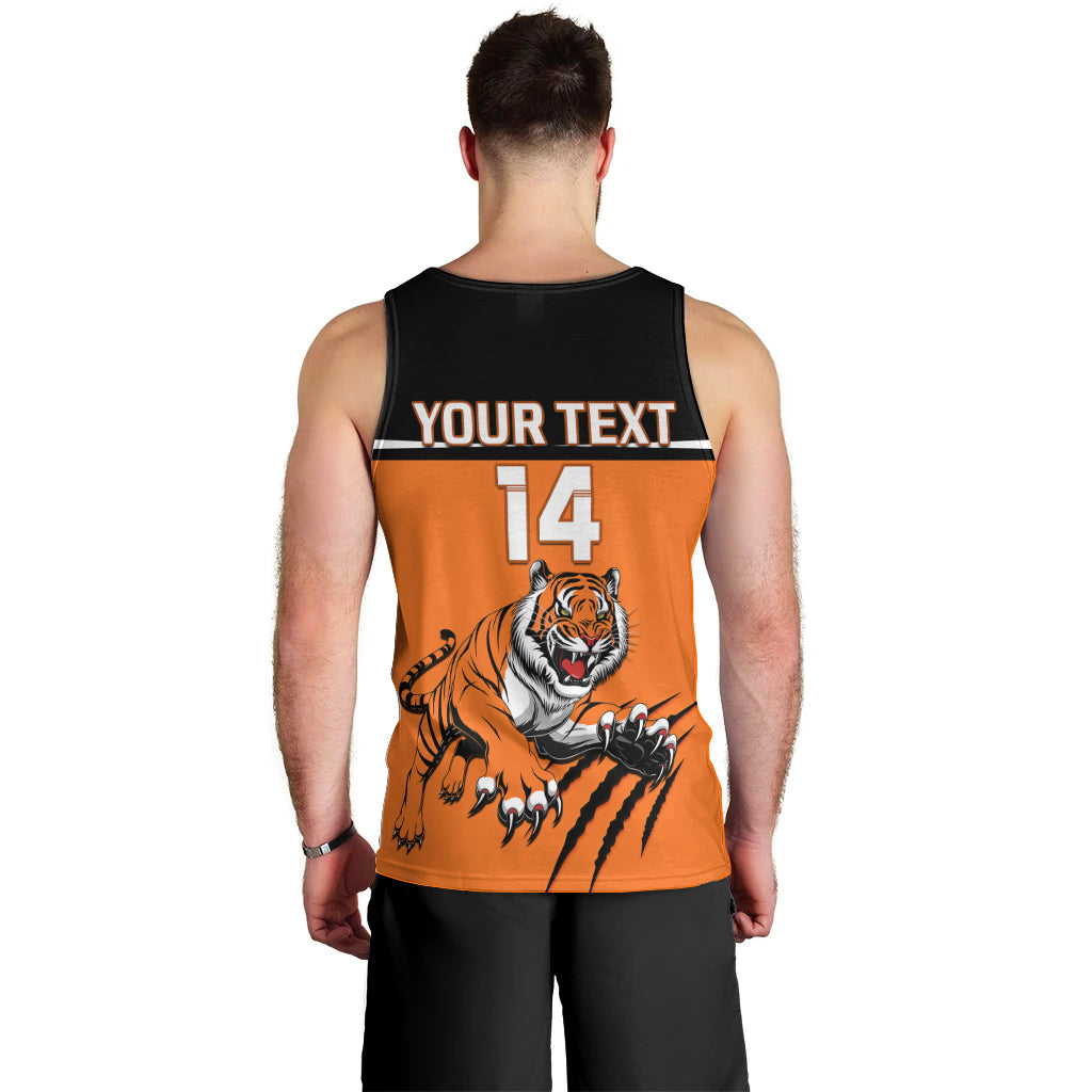 personalised-wests-tigers-rugby-men-tank-top-orange-simple-style