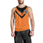 personalised-wests-tigers-rugby-men-tank-top-orange-simple-style