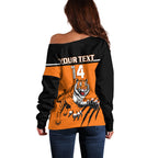 personalised-wests-tigers-rugby-off-shoulder-sweater-orange-simple-style