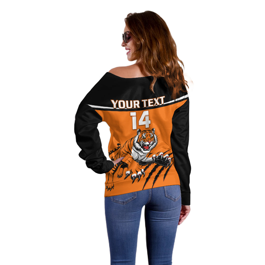 personalised-wests-tigers-rugby-off-shoulder-sweater-orange-simple-style