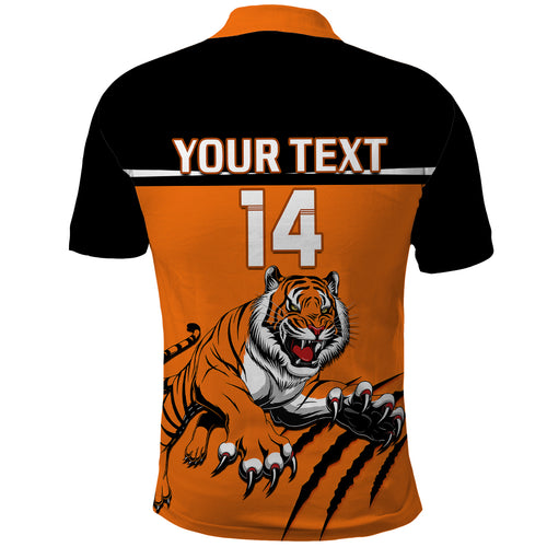 personalised-wests-tigers-rugby-polo-shirt-orange-simple-style
