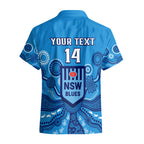 personalised-nsw-rugby-hawaiian-shirt-blues-aboriginal-art