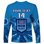 personalised-nsw-rugby-long-sleeve-shirt-blues-aboriginal-art