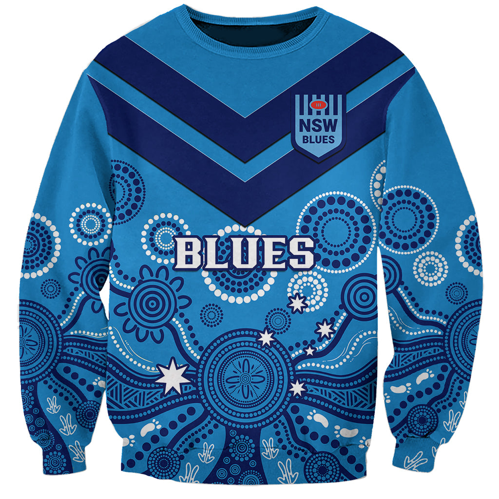 personalised-nsw-rugby-sweatshirt-blues-aboriginal-art