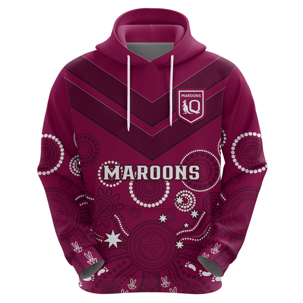 maroons-rugby-hoodie-qld-aboriginal-art