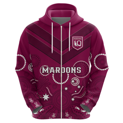 maroons-rugby-hoodie-qld-aboriginal-art