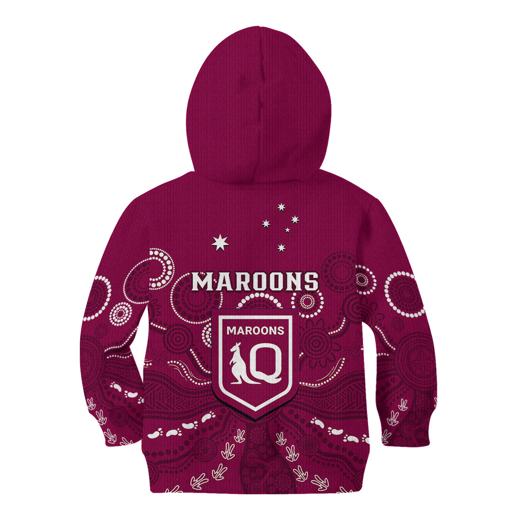 maroons-rugby-kid-hoodie-qld-aboriginal-art