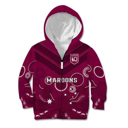maroons-rugby-kid-hoodie-qld-aboriginal-art
