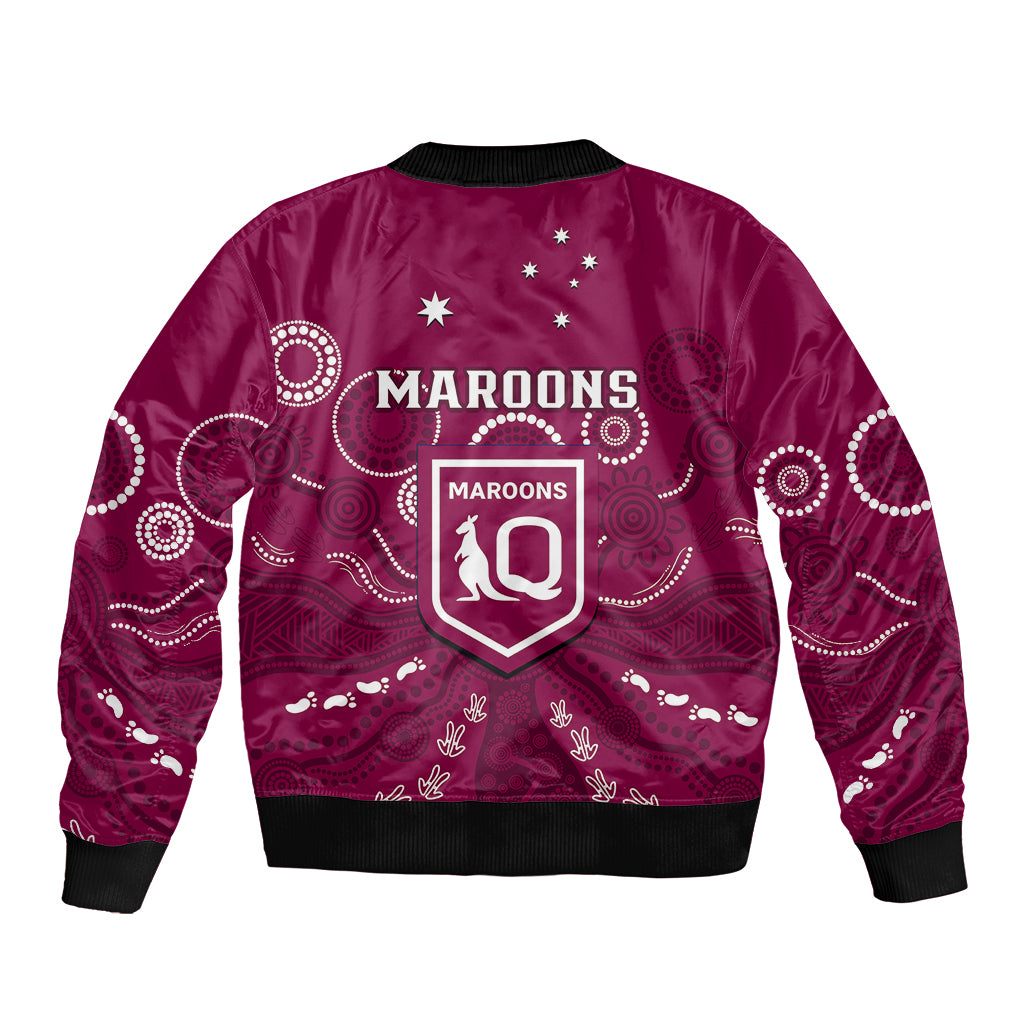 maroons-rugby-sleeve-zip-bomber-jacket-qld-aboriginal-art