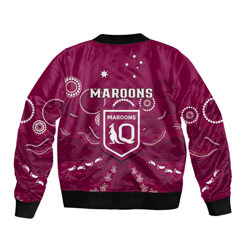 maroons-rugby-sleeve-zip-bomber-jacket-qld-aboriginal-art