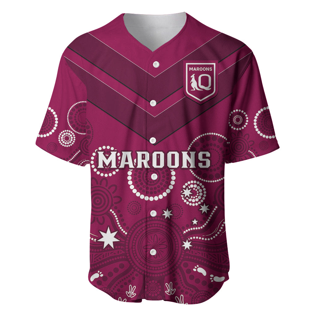 personalised-maroons-rugby-baseball-jersey-qld-aboriginal-art