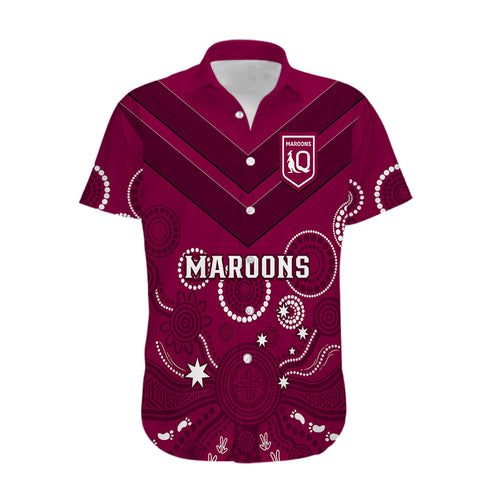 personalised-maroons-rugby-hawaiian-shirt-qld-aboriginal-art