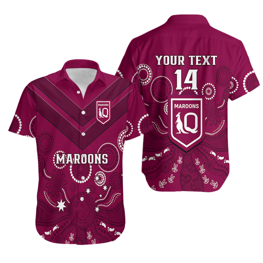personalised-maroons-rugby-hawaiian-shirt-qld-aboriginal-art