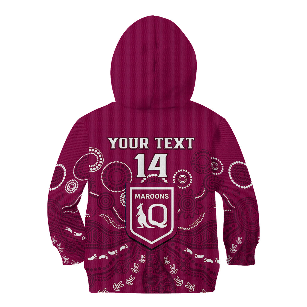 personalised-maroons-rugby-kid-hoodie-qld-aboriginal-art