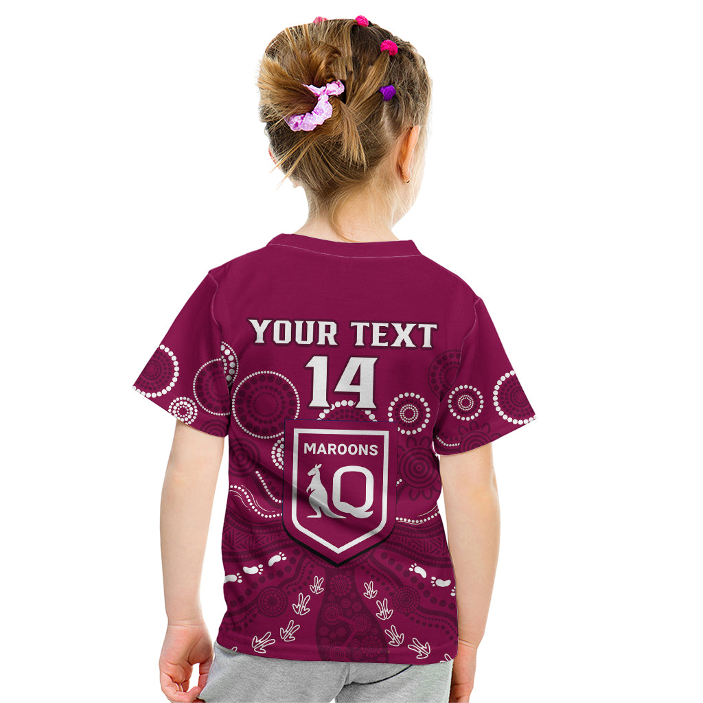 personalised-maroons-rugby-kid-t-shirt-qld-aboriginal-art