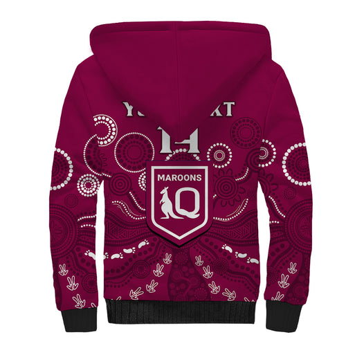 personalised-maroons-rugby-sherpa-hoodie-qld-aboriginal-art