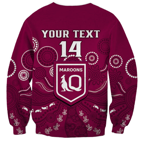 personalised-maroons-rugby-sweatshirt-qld-aboriginal-art