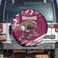 QLD Maroons Rugby Custom Spare Tire Cover Go Cane toads Aboriginal Art