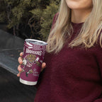 QLD Maroons Rugby Custom Tumbler Cup Go Cane toads Aboriginal Art