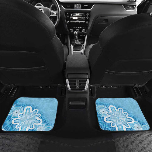 NSW Blues Rugby Custom Car Mats Go Cockroaches Aboriginal Art
