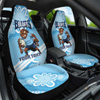 NSW Blues Rugby Custom Car Seat Cover Go Cockroaches Aboriginal Art