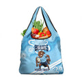 NSW Blues Rugby Custom Grocery Bag Go Cockroaches Aboriginal Art