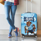 NSW Blues Rugby Custom Luggage Cover Go Cockroaches Aboriginal Art