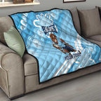 NSW Blues Rugby Custom Quilt Go Cockroaches Aboriginal Art