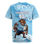 NSW Blues Rugby Custom Rugby Jersey Go Cockroaches Aboriginal Art