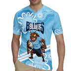NSW Blues Rugby Custom Rugby Jersey Go Cockroaches Aboriginal Art