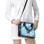 NSW Blues Rugby Custom Shoulder Handbag Go Cockroaches Aboriginal Art