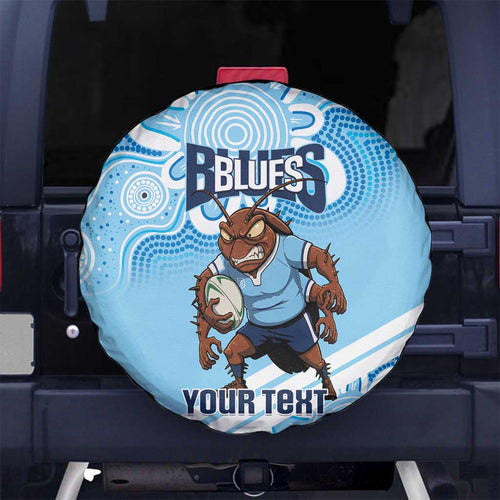 NSW Blues Rugby Custom Spare Tire Cover Go Cockroaches Aboriginal Art