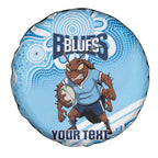 NSW Blues Rugby Custom Spare Tire Cover Go Cockroaches Aboriginal Art
